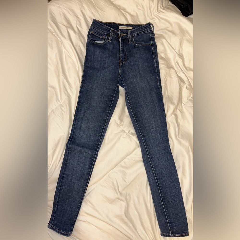 Levis 721 high rise skinny